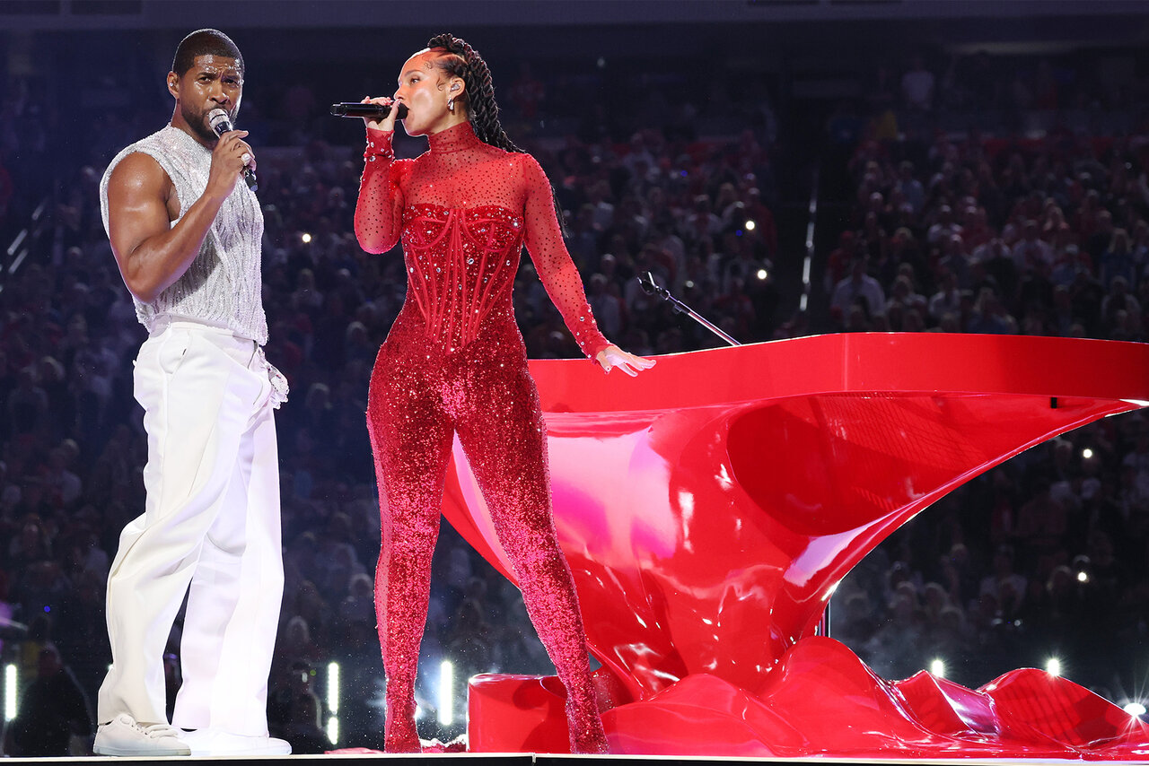 Usher Super Bowl Halftime show 2024 live updates Best moments from