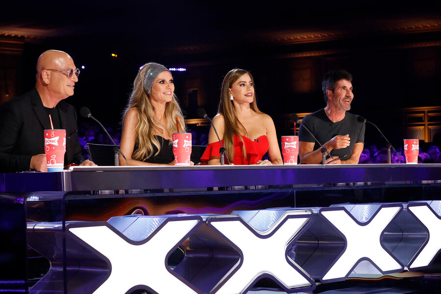 America's Got Talent airing on NBC / X