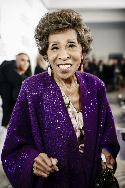 Marla Gibbs smiling at an event.