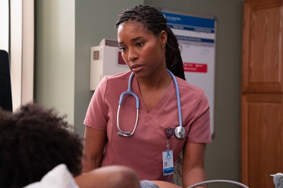 Toya Turner em "Chicago Med".