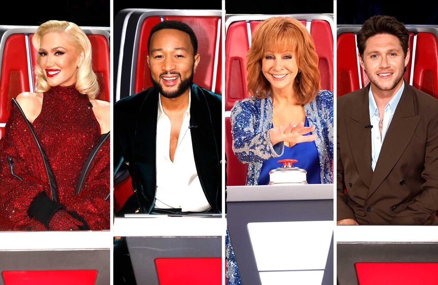 What a performance from @NBC's The Voice coaches @Reba McEntire @Gwen , The Voice