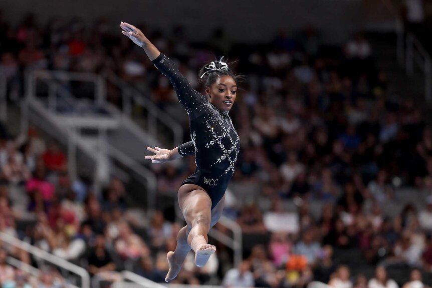 Simone Biles sets return to gymnastics competition - NBC Sports