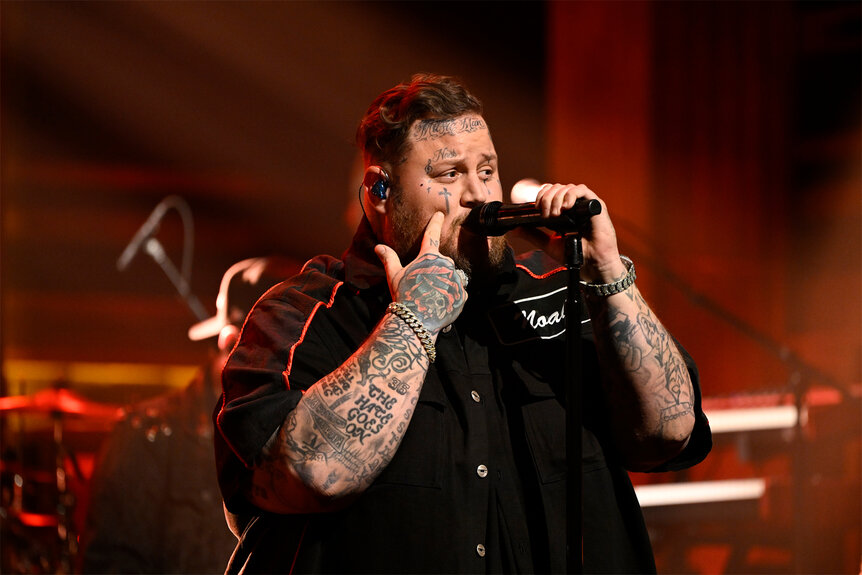 Jelly Roll performs on The Tonight Show Starring Jimmy Fallon
