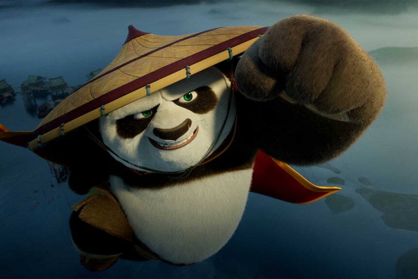 o (Jack Black) in Kung Fu Panda 4