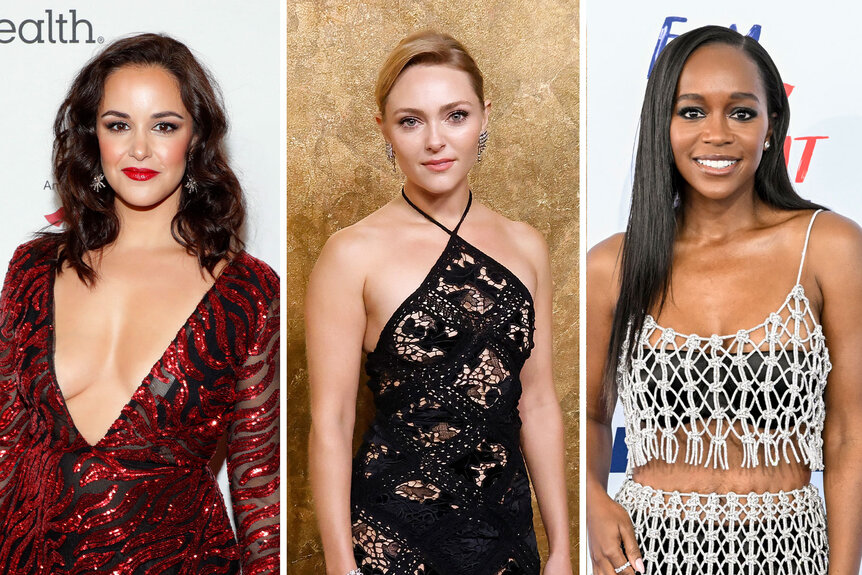 Split of the Gross Pointe Garden Society Cast: Melissa Fumero, AnnaSophia Robb, and Aja Naomi King