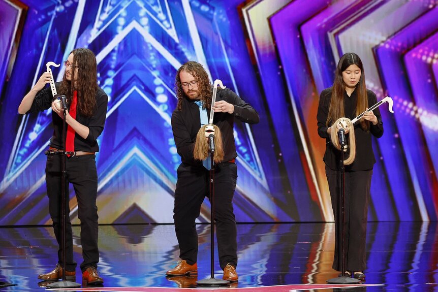The Otama Collective performs onstage on America's Got Talent Episode 1902.