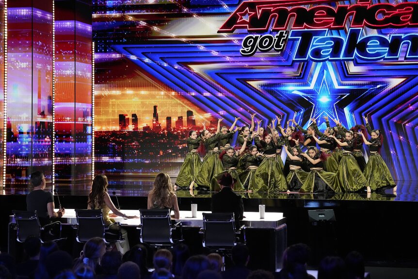 Sabrina performs onstage on America's Got Talent Episode 1902.