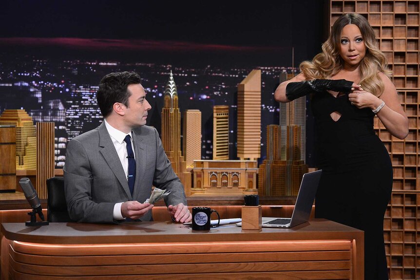 Mariah Carey on The Tonight Show Starring Jimmy Fallon Episode 1