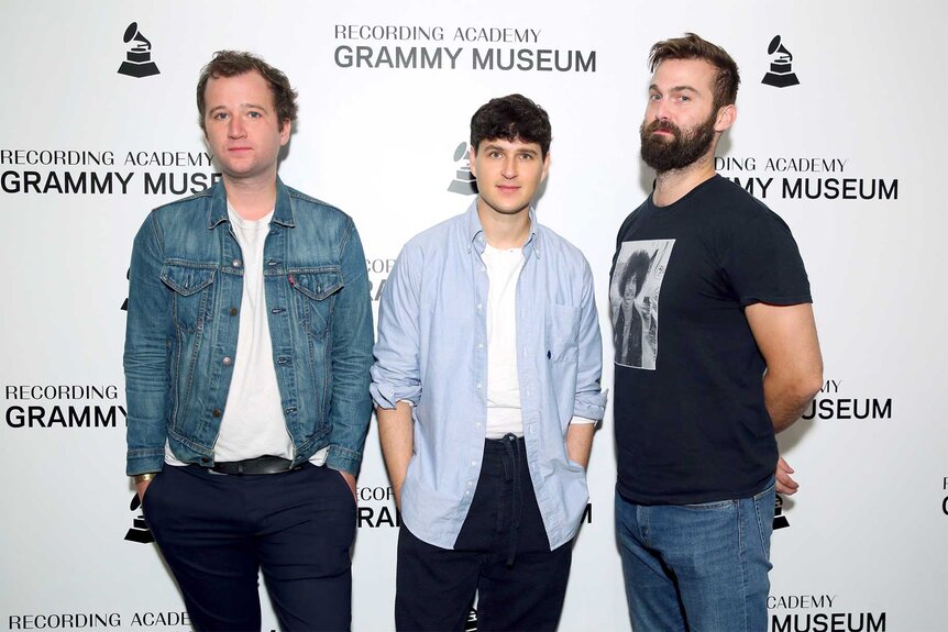 Vampire Weekend attend the drop red carpet
