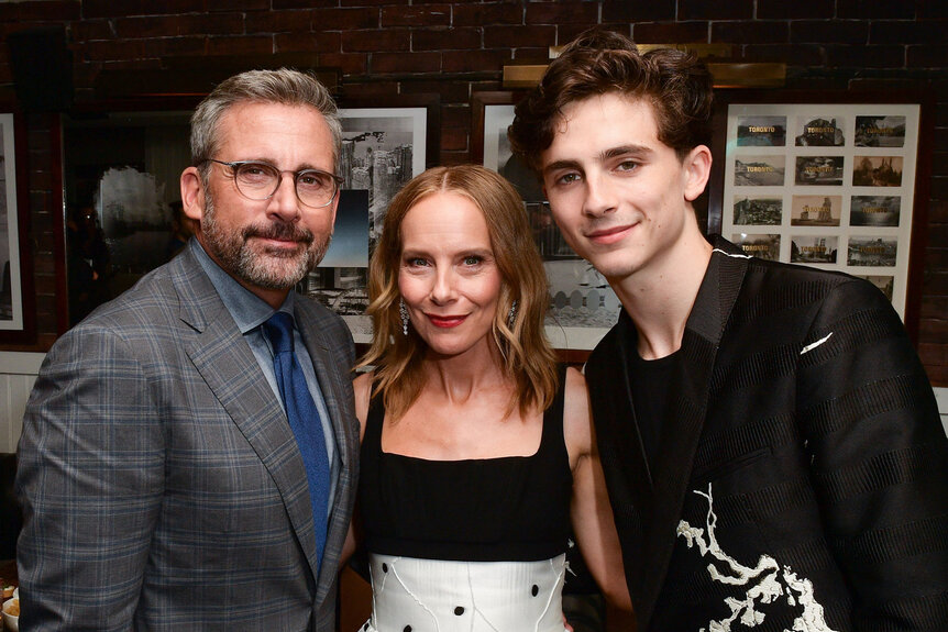 Steven Carell, Amy Ryan and Timothee Chalamet attend the "Beautiful Boy" Afterparty