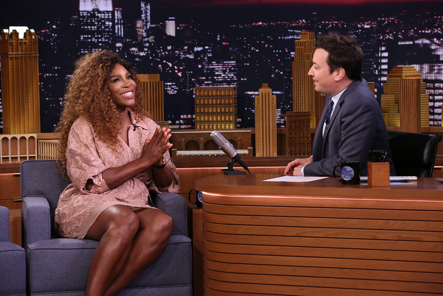 Serena Williams on The Tonight Show Starring Jimmy Fallon Episode 858