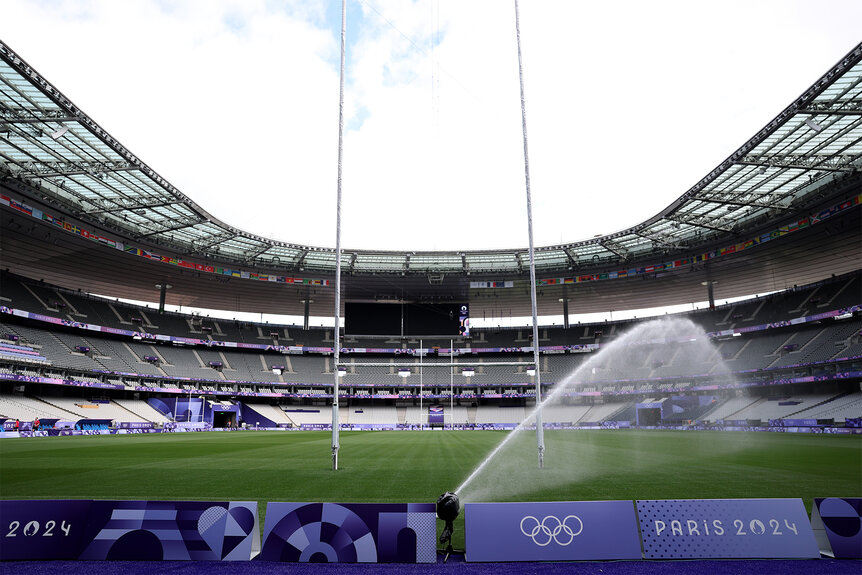 A view of the 2024 Olympics at Stade De France