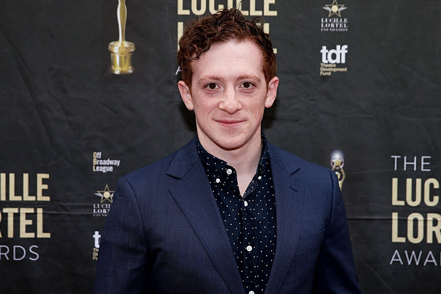 Ethan Slater attends the 37th Annual Lucille Lortel Awards