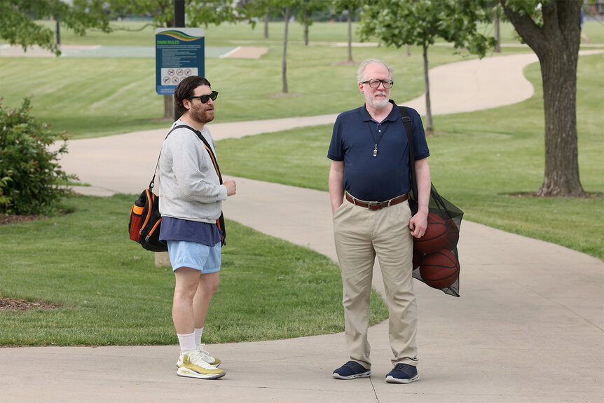 Danny and Mitch on Mr. Throwback