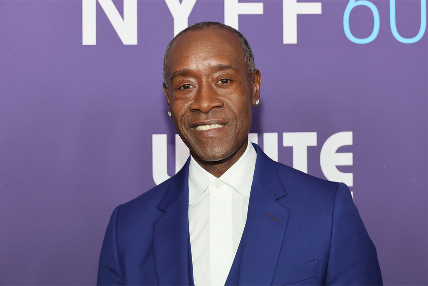 Closeup of Don Cheadle