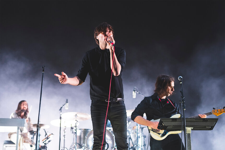 Phoenix performs on stage during Tomavistas Festival