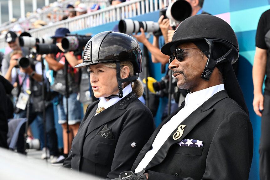 See BFFs Snoop Dogg & Martha Stewart Match in Equestrian Gear NBC Insider