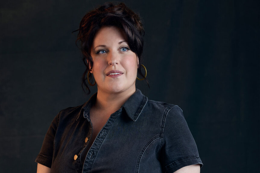 Allison Tolman poses for a promotional portrait for St. Denis Medical