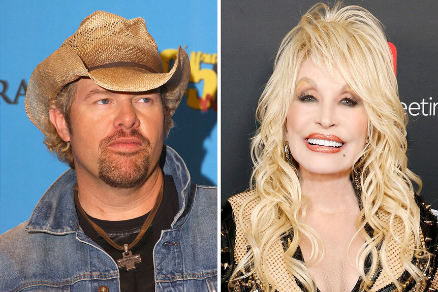 Split of Toby Keith and Dolly Parton