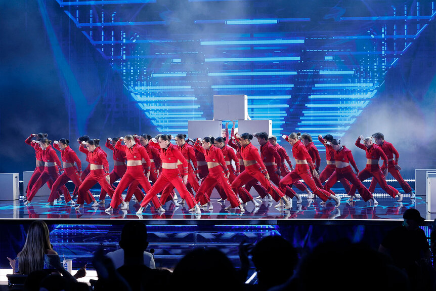 Brent Street performs during season 19, episode 17 of America's Got Talent.