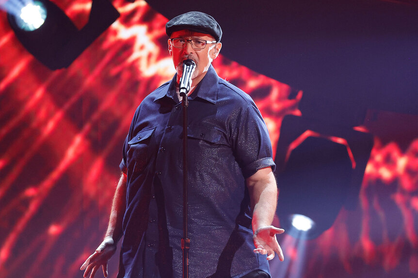 Richard Goodall performs during season 19, episode 17 of America's Got Talent.