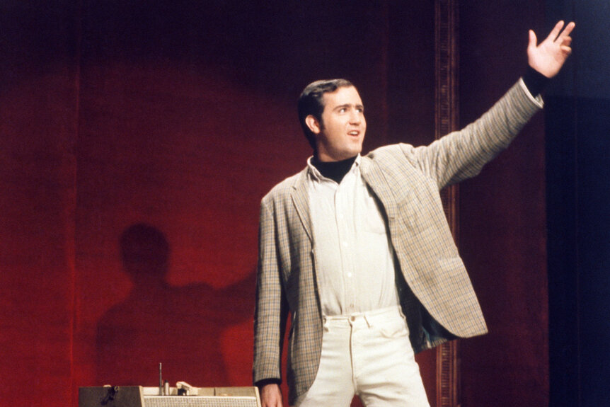 Guest performance by Andy Kaufman on Saturday Night Live on October 11, 1975.