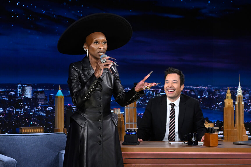 Cynthia Erivo sings on The Tonight Show Starring Jimmy Fallon Season 12 Episode 26