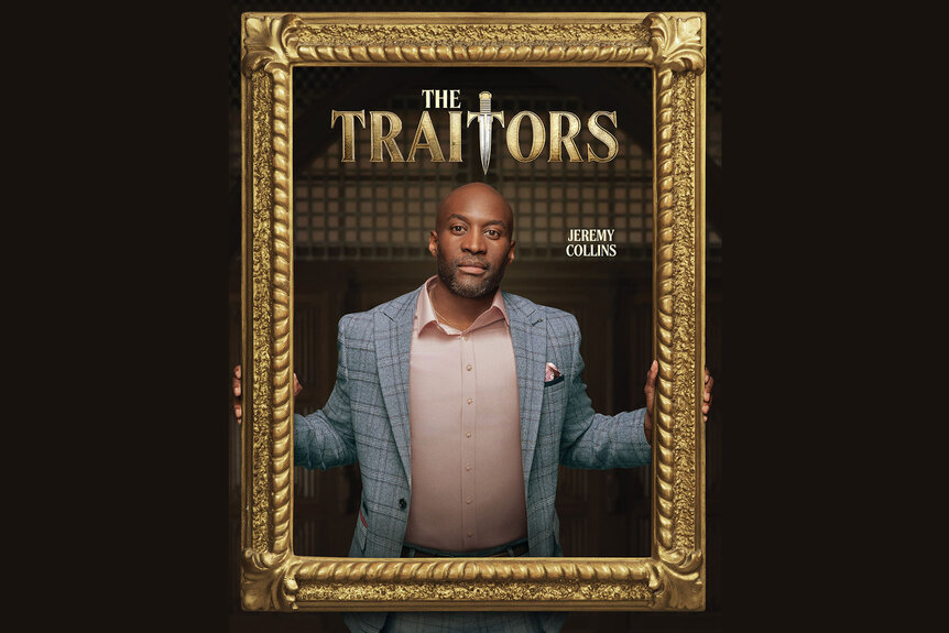 Jeremy Collins in Season 3 of The Traitors.