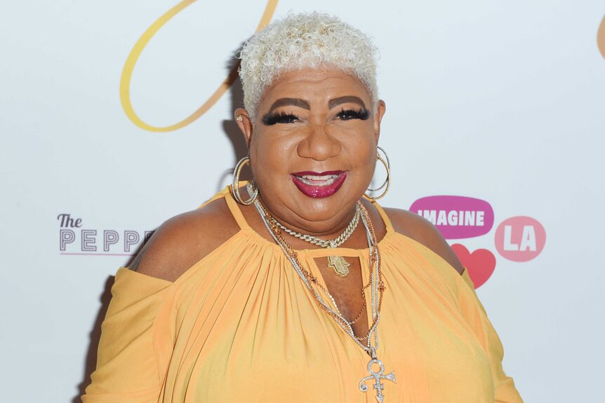 Luenell smiling and posing at the 8th Annual Imagine Ball at The Peppermint Club on November 04, 2023.