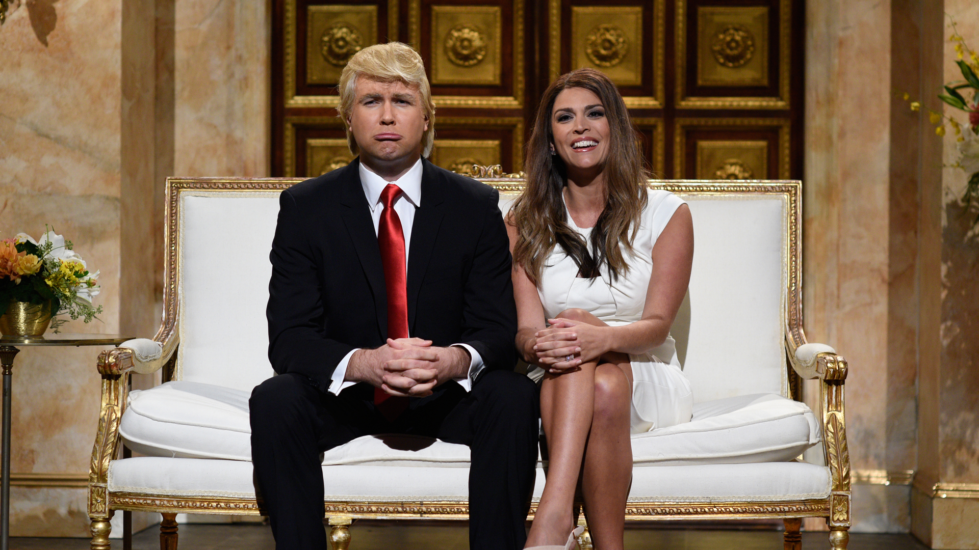 Watch Donald And Melania Trump Cold Open From Saturday Night Live